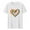 AA-White, variant on Ropa de Verano Para Mujer! lcziwo T Shirts for Man Summer Going Out Tops Loose Crewneck Short Sleeve Shirts Cotton Basic Tees Novelty Heart Graphic Print Blouse Khaki S