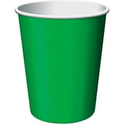 Hot & Cold Cups 9 Ounces 8/Pkg-Emerald Green