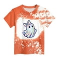 thumbnail image 4 of CAUYDY Halloween Toddler T-Shirts Kids Baby Girls Boys Pumpkin Graphic Tee Tops Spooky Season Tops(Orange,2-3 Y), 4 of 4