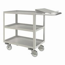 39 in. Stainless Order Picking Cart - 1200 lbs