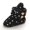 Black, variant on Baby Girls Solid Warm Shoes Cotton Casual Soft Sole Shoes