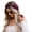 Wine, variant on ibiyuan Sweat Headbands for Women Boho Paisley Bow Knot Elastic Headband Wide Stretch Turban Style Soft Comfortable Hair Band for Daily Home And Casual Wear