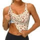 thumbnail image 3 of Fotbe Red Wine Sujetador Deportivo Largo sin Aros para Mujer con Almohadillas y Soporte Medio, Transpirable y Absorbente, Camiseta Tipo Chaleco o Tank Top-Small, 3 of 8