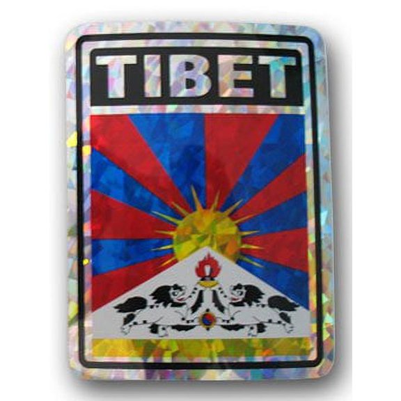Tibet Reflective Decal