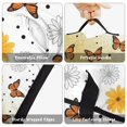 thumbnail image 6 of White Butterfly Flower Dot Pattern Teens Toddler Nap Mat with Pillow, Sleeping Mat Bag for Preschool Daycare 59"x22", 6 of 6