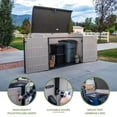 thumbnail image 5 of Lifetime Horizontal Storage Shed (75 Cubic Feet), 5 of 5