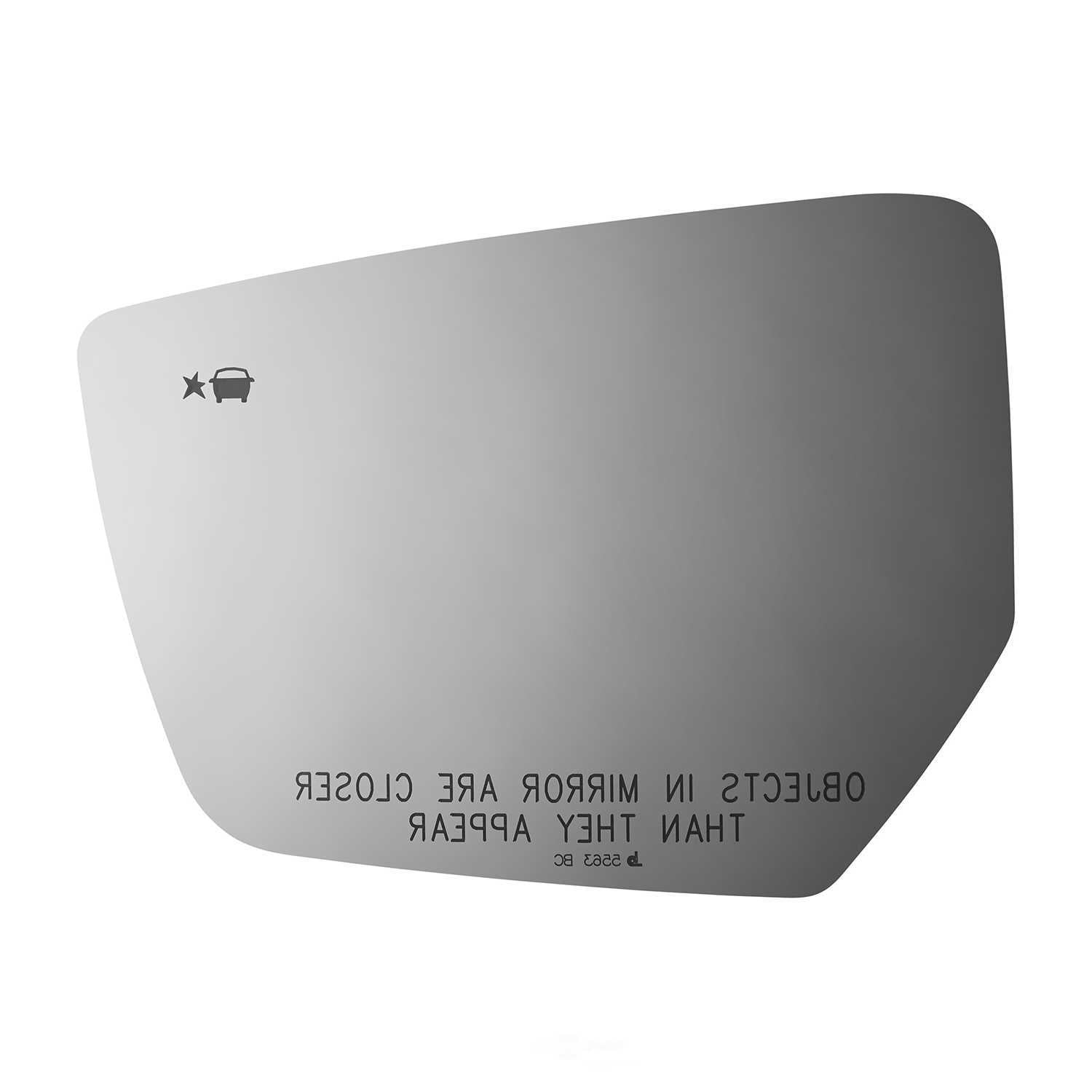 Burco Side View Mirror Replacement Glass - Clear Glass - 5563BC