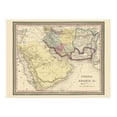 thumbnail image 6 of HISTORIX 1852 Persia and Arabia Middle East Map Vintage Poster Wall Art Print, 24 x 30 Inch, 6 of 6