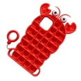 thumbnail image 4 of Funda para teléfono Funda protectora de silicona para teléfono Fidget Bubble, Reemplazo para iPhone XS Max, 6.5 pulgadas, Rojo Inevent EL001982-11, 4 of 7