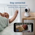 thumbnail image 5 of Maxi-Cosi See Pro 360 Baby Monitor con CryAssist™ AI Cry Translation, cámara 2K HD con PTZ, unidad para padres segura sin Wi-Fi de 5 pulgadas, batería de 10 horas, canciones de cuna relajantes, audio, 5 of 5