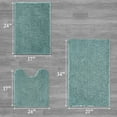 thumbnail image 2 of Resort Collection Chenille Plush Loop Bath Mats, 3-Piece Set, 2 of 7