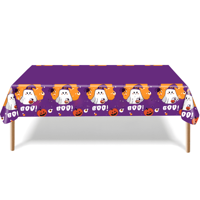 Juego de vajilla para fiesta con temática de dibujos animados de Halloween, plato de papel, taza, pañuelos, juego de decoración, suministros de decoración