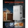 thumbnail image 4 of KFFKFF Manual Transfer Switch, 30-Amp 10-Circuit, Prewired Generator Transfer Switch Kit with NEMA L14-30P Power Inlet Box, Double-Throw Switch, 4 of 9