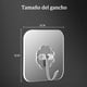 thumbnail image 3 of Ganchos Adhesivos Transparentes Reutilizables Resistente al Agua y Aceite, 3 of 8