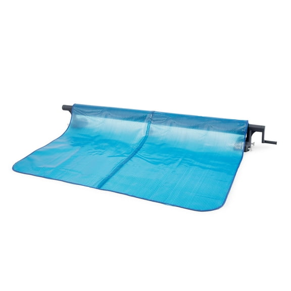 Intex Heavy Duty Aluminum Base Solar Above/Below Ground Pool Cover Reel (2 Pack)