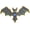 Blue, variant on Halloween Bat Brooch Pins for Women Men Gothic Vintage Rhinestone Bat Brooch Pins Animal Vampire Wing Bat Broochs Halloween Holiday Fashion Accessories Jewelry