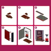 MAX BUILD MORE Premium Books Collection (Dracula) by ZURU - Plastic Building Bricks Set for Kids Ages 8+