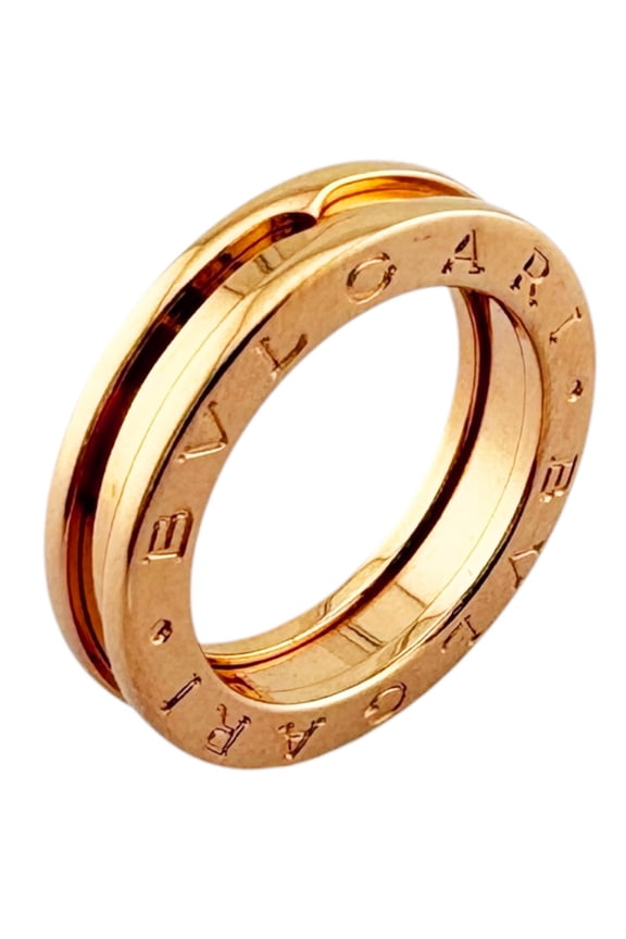 Pre-Owned Bulgari B-zero.1 One-Band Ring, 18K Pink Gold, Women's BVLGARI