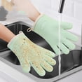 thumbnail image 5 of SPOORYYO High-Temperature Silicone Oven Gloves, Non-Slip Five-Finger Heat-Resistant Gloves for Cooking, Baking, and Grilling Up to 450°F/235°C(a pair), 5 of 5