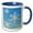 Blue/White, variant on 3drose, Pastel Snowflakes, 15oz Mug