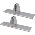 thumbnail image 1 of 2 Pack Desk Divider Clamps with Mounting Screws, Aluminum Alloy Privacy Desk Screen for Office Partition, 1 of 5