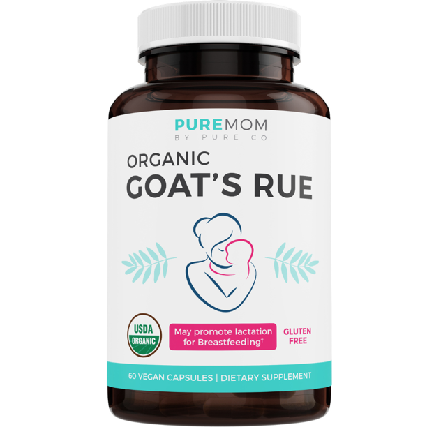 Pure Co Organic Goat's Rue Increase Milk Supply for Breastfeeding