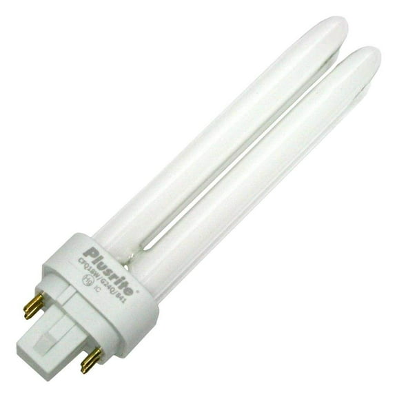 Plusrite 04032 - PL18W/2U/4P/841 4032 Double Tube 4 Pin Base Compact Fluorescent Light Bulb