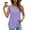 Purple, variant on Womens Summer Tank Tops Loose Fit Lace V Neck Sleeveless Tops Shirts Dressy Casual Flowy