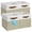 Beige Base / Off-White-(11x11) Leather Handles, variant on White 12" X Fabric Cube Storage Bins - Set Of 4 Organizer With Vegan Handles Kallax Cubes Cubbies Boxes 12inch Cubic Baskets For Shelves