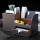 thumbnail image 4 of Multi-functional Compartments Desktop Organizer (Brown), 4 of 4