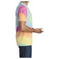 thumbnail image 3 of Mafoose Men's Short Sleeve Tie-Dye Male Cotton T-Shirts Pastel Rainbow L, 3 of 6