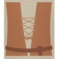 thumbnail image 4 of Halloween Medieval Peasant Costume Mens T Shirt, 4 of 5