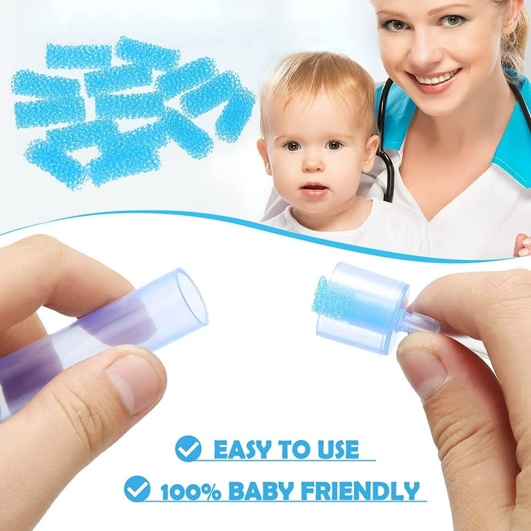  Heallily 100pcs Nasal Aspirator Hygiene Filters for Nose  Aspirator Filters Baby Care Accessories : Baby