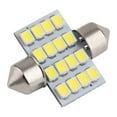 MANLINGDA 12V 5W 31mm SMD 1210 LED Car Festoon Map Interior Dome Light