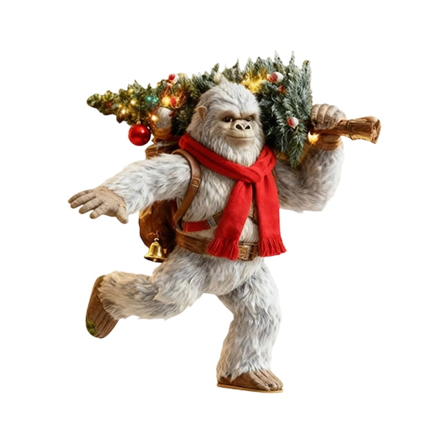 Adornos Navideños de Animales Acrílicos Planos 2D para Árbol de Navidad, Colgantes de Búho y Mapache con Cuerda | Decoración Navideña Duradera para Árboles, Coronas y Paredes | Regalos Festivos para