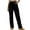 Black, variant on ZQUUVOU Women's Cargo Jeans High Waist Straight Leg Trendy Stretchy Denim Cargo Pants With Pockets Olive Green