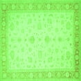 thumbnail image 1 of Ahgly Company Indoor Square Persian Green Traditional Area Rugs, 5' Square, 1 of 1