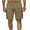 Khaki, variant on Up to 65% off Xunlbb Men's Summer Cargo Shorts Men's Casual Solid Color Casual Drawstring Pockets Elastic Sports Shorts Gift for Him, M-3XL