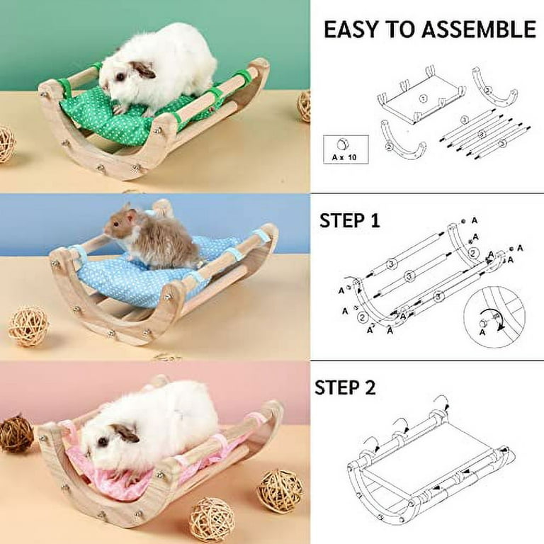 Percozzi Taco Hamster Hammock Hideout Tunnel House Rat Toys Cage Accessories  Bed Ferrets Guinea Pigs Hedgehogs Chinchill Sugar Glider Small Animal  Habitat - Yahoo Shopping