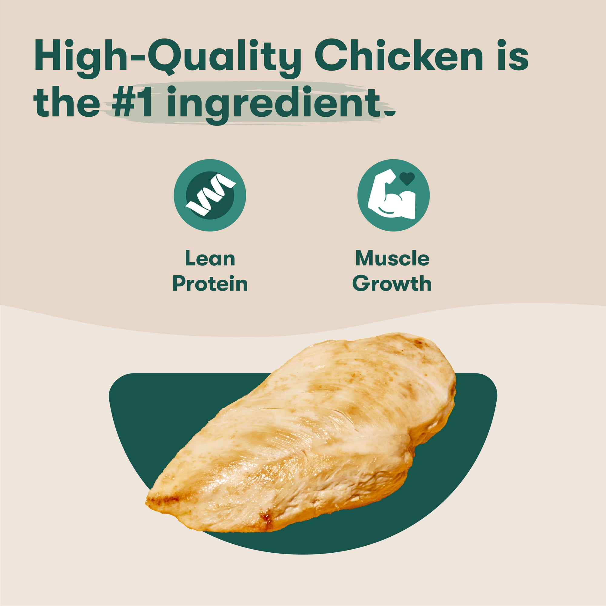 Jinx Crumbles Chicken Recipe Flavor-Boosting Natural Dog Food Topper, 4 oz Bag