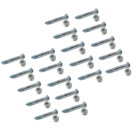 

The ROP Shop | (Pack of 20) Shear Pin Bolt & Nut for Ariens Sno-Thro ST924 924319 ST1024 924106