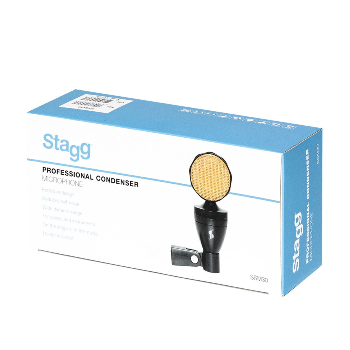 Stagg Model SSM30 Cone Body Studio Grade Condenser Microphone