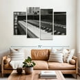 thumbnail image 2 of Elephant Stock Play The Piano Wall Art - Horizontal Multi Panel Canvas - Living Room Wall Decor - Music Multi Panel - Gray And Black Decor - 68" x 42", 2 of 4