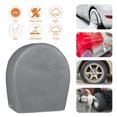 thumbnail image 5 of Leader Accessories Paquete De 4 Cubiertas Para Neumáticos – Protectores De Ruedas No Tejidos Para Camión, Camper, Coche, Jeep, Suv, Rv – Universal Se Adapta A 29.25"-31.75" De Diámetro, Color Gris, 5 of 5