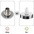 thumbnail image 4 of L Shaped Shower Curtain Rod,28-39 X 43-67 Inch Curved Shower Rod,Adjustable Shower Rods for Bathroom,Stainless Drilling Shower Curtain Rods with 18 Ring Hooks,for Bathroom Tub Dressing Room, 4 of 6