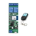 thumbnail image 1 of interruptor inteligente,Módulo de Interruptor Tuya Wifi + Bluetooth Interruptor Inteligente de 2 Vías Dc5-32V Tomshoo Control remoto de metal de 2 vías más cuatro botones, 1 of 7