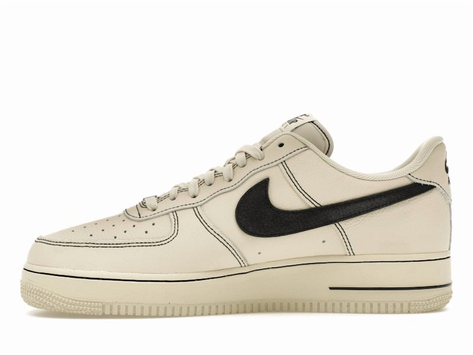 Nike Men's Air Force 1 Low '07 LV8 Light Khaki Black Shoes, from StockX