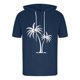 thumbnail image 3 of Camiseta Deportiva de Manga Corta de la Blusa de los Hombres Casual de la Moda Sólida con Capucha, Top Casual para Al Aire Libre, 3 of 7