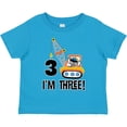 thumbnail image 3 of Inktastic 3rd Birthday Construction Truck Boys Boys Toddler T-Shirt, 3 of 5