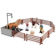 thumbnail image 3 of Simulación Caballo Animales Granja Serie Multicolor Para Dormitorio de Caballos Sunnimix Juego de simulación, 3 of 8